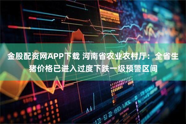 金股配资网APP下载 河南省农业农村厅：全省生猪价格已进入过度下跌一级预警区间